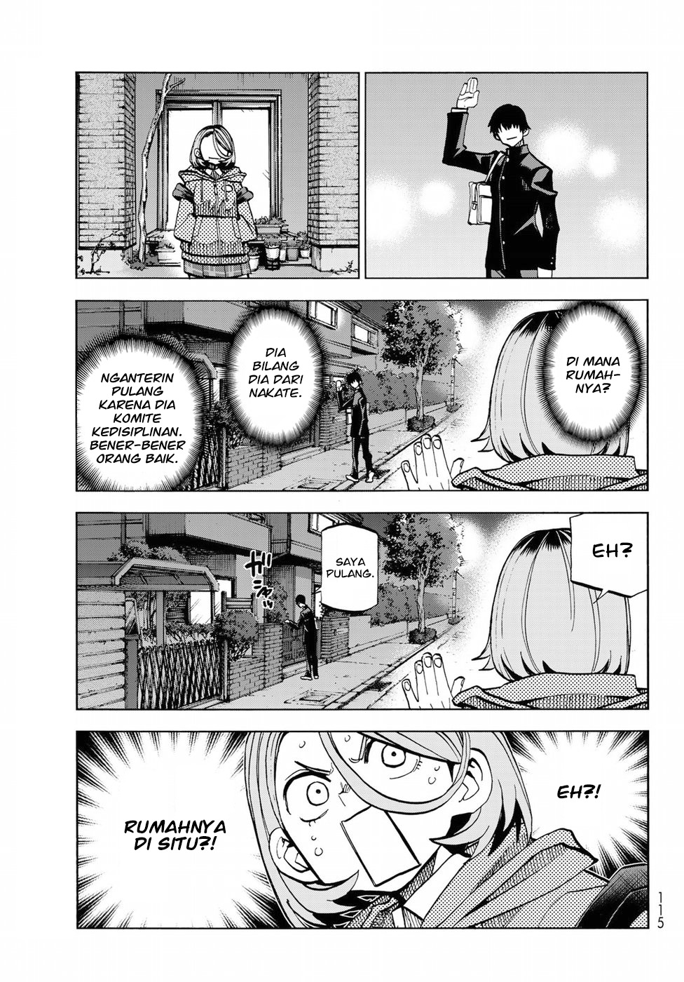 The Story Between a Dumb Prefect and a High School Girl with an Inappropriate Skirt Length Chapter 02 Gambar 20